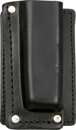 Cattleman&#039;s Cutlery MI025B Belt Pouch Black Genuine Leather Construction W/ Bel