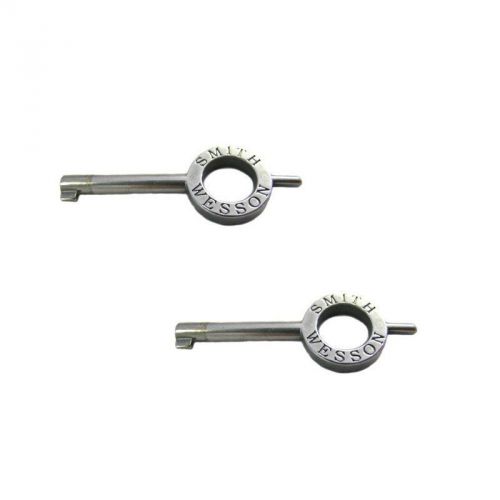 Pair of  Smith &amp; Wesson Replacement Handcuff Key S&amp;W Model 100, 300, 1850, 1900