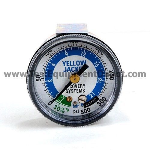 Yellow Jacket 95452 Recover-Xl Lo Pressure Gauge