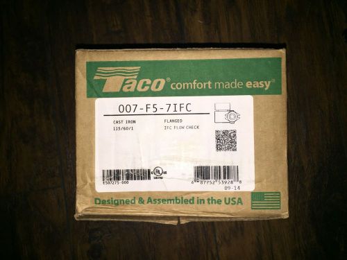 Taco 007 IFC circulator Pump - standard flange