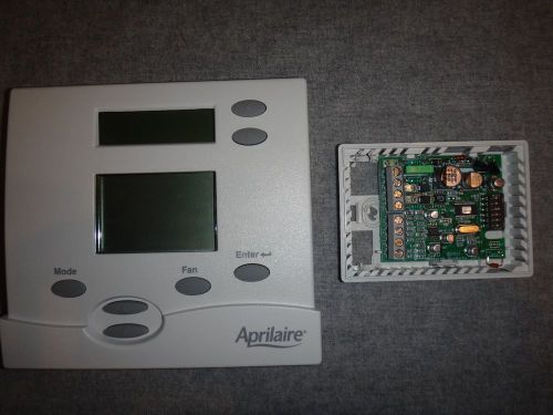 Aprilaire 8870 communicating thermostat w/ 8061 temperature support module for sale