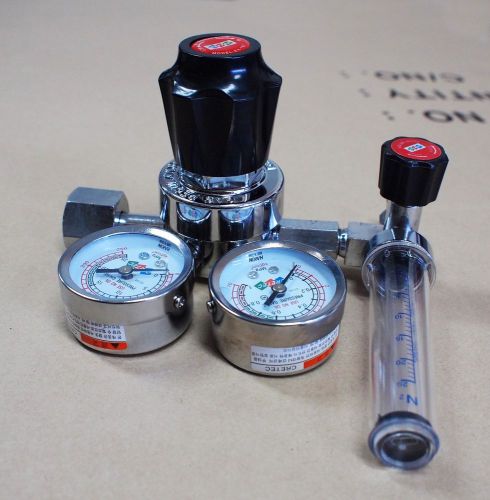 New nitrogen regulator gas regulator pressure flow meter gauges for sale