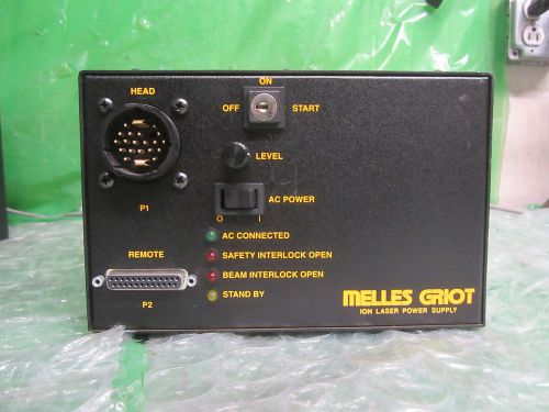 Melles Griot Ion Laser Power Supply 176B-230B (parts or not working)