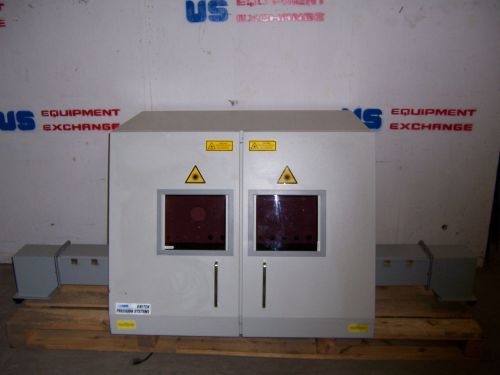 7680 unitek miyachi laser enclosure bw workstation has light &amp; power strip for sale