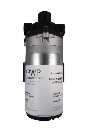 Booster Water Pump RO DI 3/8&#034; FNPT 24 VAC Equivalent (Aquatec 8800/6800)