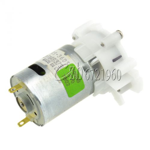 Mini micro priming gear water pump dc 3v-12v rs-360sh spray motor  new for sale