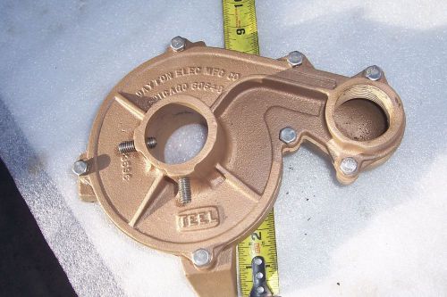 Teel  pedastal sump pump by dayton-- bronze pump only w/ ss hardware for sale