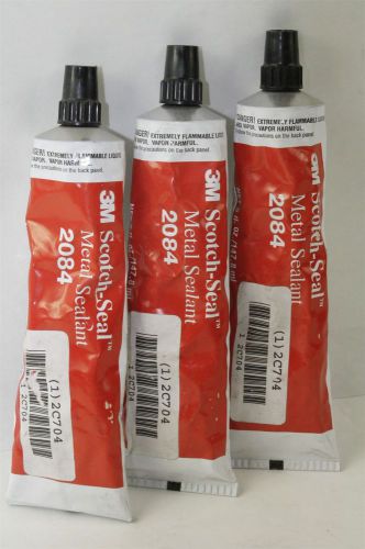3M Scotch-Seal Metal Sealant 2084 5 oz LOT of 3 Tubes