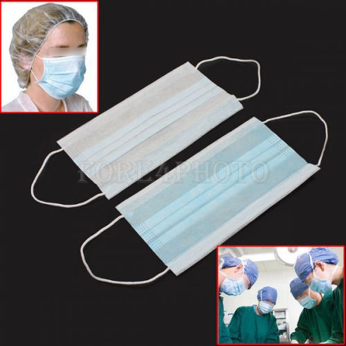 Disposable 50 Pcs Dental Medical Surgical Dust Ear Loop Face Mouth Masks New