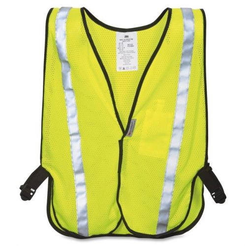 3m Reflective Yellow Safety Vest - Polyester - 1 Each - Yellow, (9460180030t)