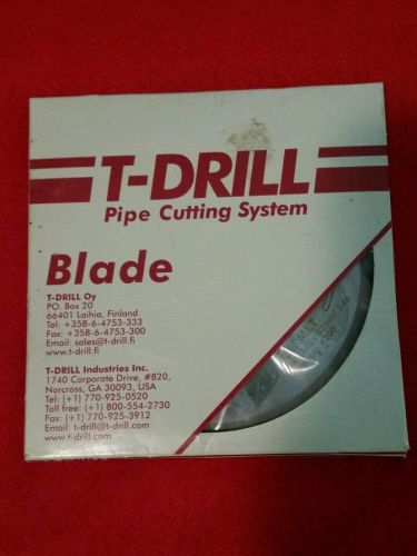 T-drill pipe cutting system blade ceramic tip , for sale