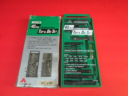 Vintage Alltrade 40 pc. Combination Tap &amp; Die Set Made In Japan - #451-T-40P