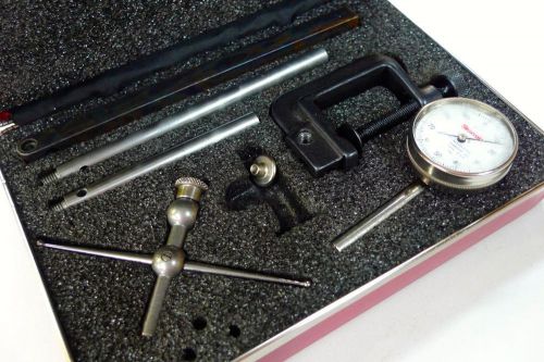 Starrett no. 196 dial test indicator set with accessories machinist tools  *x for sale