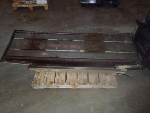 71&#034; x 21&#034; steel welding t-slotted table cast iron layout plate t-slot weld for sale