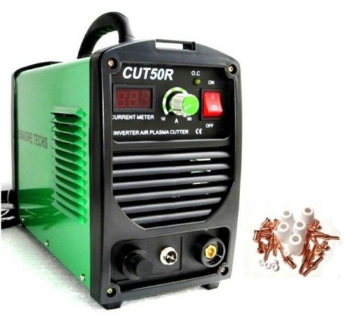 SIMADRE 50R 110/220V 50 AMP PLASMA CUTTER with 30 CONSUMABLES