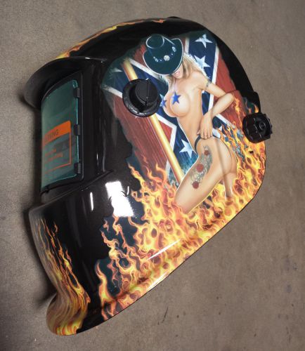 777hg new pro  welding helmet auto darkening hood hot girl 777hg for sale