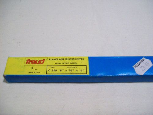 FREUD C350 PLANER AND JOINTER KNIVES - 3 PK