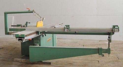 Chambon ST285 sliding top 14&#034; table saw w/ scoring blade, mitre cuts, VERY NICE