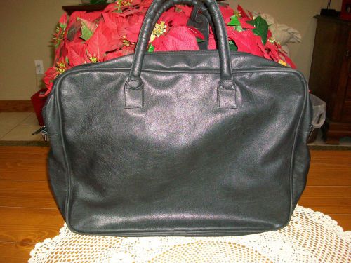 3M Unitek Black Leather Softside Office Bag made by Gemline. New without tags.