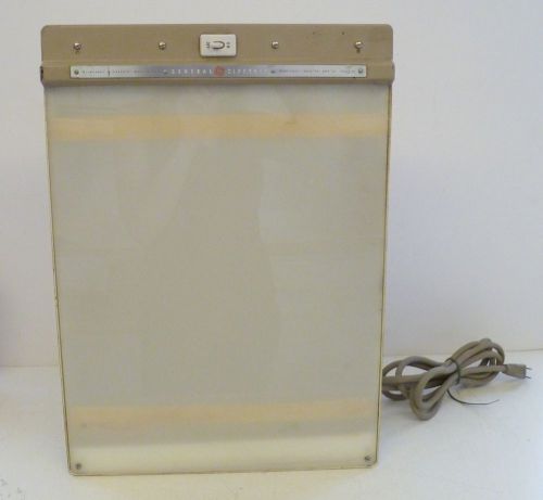 G.e. general electric medical x-ray viewer box, reader, 14-1/4 x 20 x 6 vtg for sale