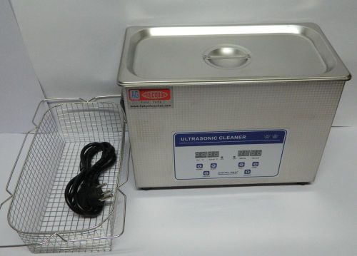 &#039;AG Precision&#039; Digital Ultrasonic Cleaner with Heater &amp; Timer - 4.5 L Capacity