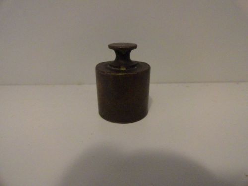 OLD BRASS WEIGHT 100 G OR .22 OZ.