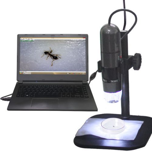 New 50-1000x usb microscope endoscope 8 led light magnifer 2mp digital camera for sale