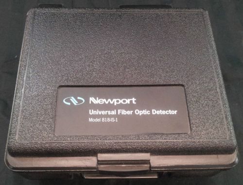 Newport 818-is-1 universal fiber optic detector set for sale
