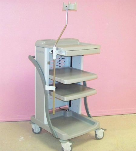 Fujinon pc30 endoscopy video cart tower medical cart stand.  guaranteed for sale