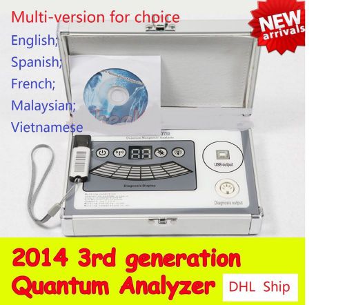 Newest  Multi-language Quantum Magnetic Resonance body Analyzer 41 Reports