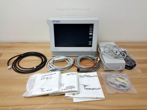 SpaceLabs TouchScreen Vital Signs Patient Monitor 90309 ECG NIBP RESP