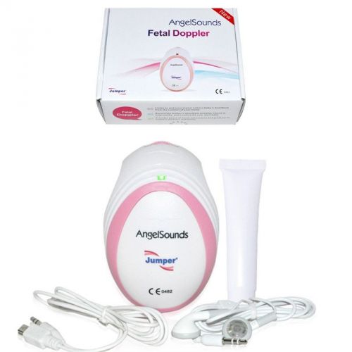Fetal Doppler 3MHz real-time heartbeat Prenatal Heart Monitor free gel GOOD TEST