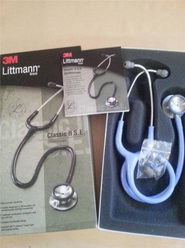 3m Littmann Classic II S.E. 28&#034; Stethoscope Ceil Blue 2813 New Open Box