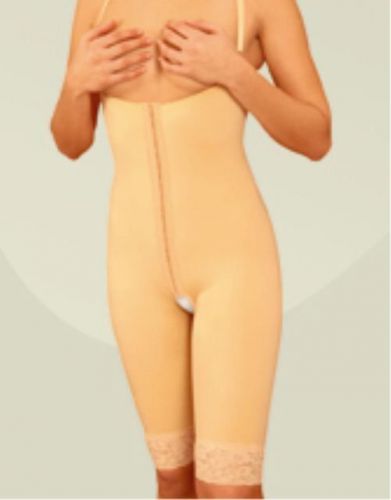 Voe liposuction garments girdle with abdominal extension above the knee for sale