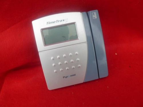 Pyramid Technologies Time Trax EZ  USB Time and Attendance System Used!