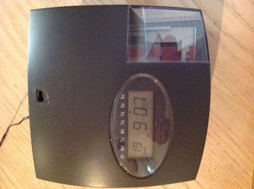Lathem time clock &amp; document stamp model 1000e - missing key for sale