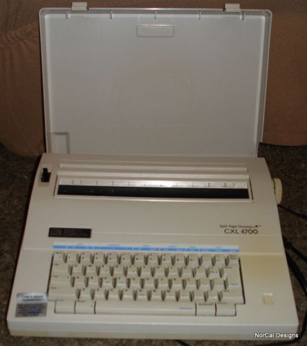 SMITH CORONA SMART Typewriter CLX 4700, One Owner