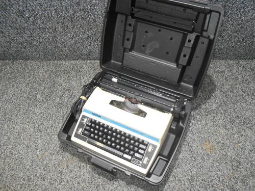 Brother Cassette Electric L10 Typewriter - MINT CONDITION WITH ORIGINAL CASE