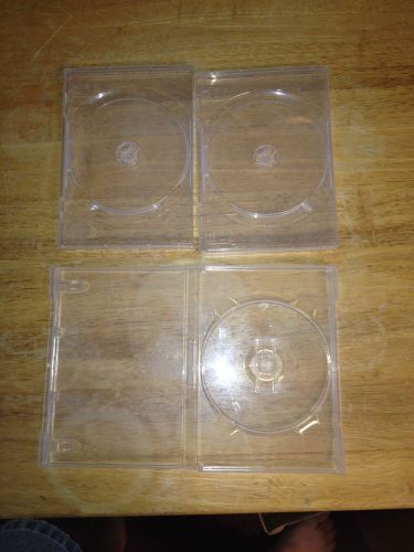 Set of 3 Clear DVD/ VIDEO GAME CASES