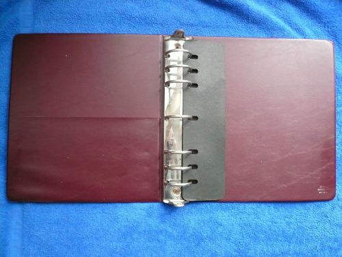 Day-timer binder in &#039;supported vinyl&#039; - 4.5cm dia rings - cover 29h x 26w cm... for sale