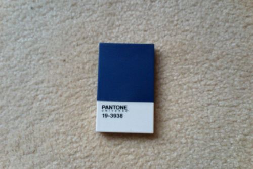 Pantone Business Card Holder &#034;NEW&#034; with insert (PMS 19-3938)