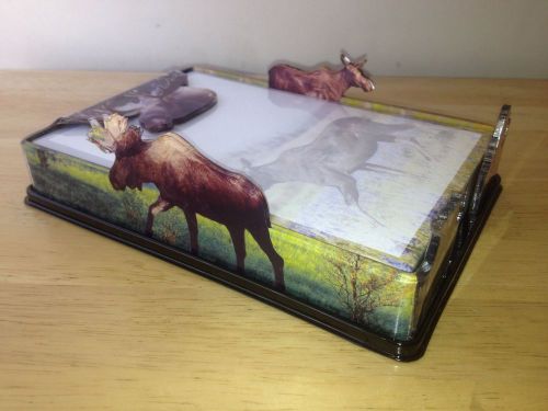 NEW MOOSE NOTE HOLDER BY GOT YO GIFTS DESK HUNTING GIFT