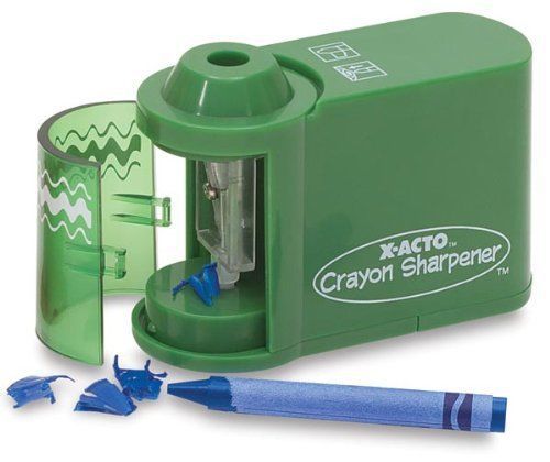 NEW Elmer&#039;s Battery Operated Crayon Sharpener (16782)colors may vary