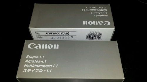 2 Boxes of Canon Staple Cartridge L1, 0253A001[AD] New in Box