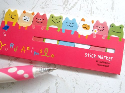 1X Stick Maker Point Note Bookmark Memo Paper Decoration Kids Gift FREE SHIP D-8