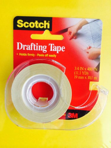 3M Scotch Drafting Tape ~ 3/4 IN x 400 IN  Architect General Purpose ~ FREE SHIP