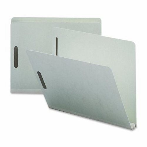 Nature Saver Fastener Folders, 2 Expansion 25 per Box,Gray Green (NATSP17215)