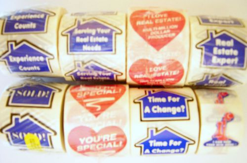 Sales Real Estate Sale Stickers Labels 1 Roll of 250 - Heart &#034;You&#039;re Special&#034;