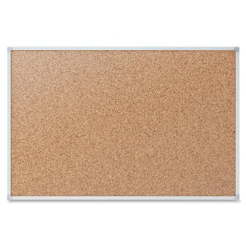 Mead cork surface bulletin board - 2&#034; height x 3&#034; width - cork (mea85361) for sale