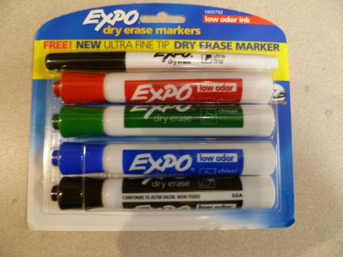 Expo Dry Erase Markers (5-pack)